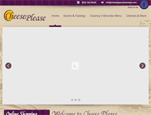 Tablet Screenshot of cheesepleasetampa.com